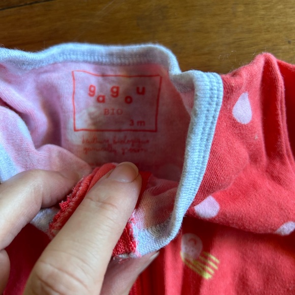 Bundle of 3 month old zip footie onesies - Picture 3 of 8